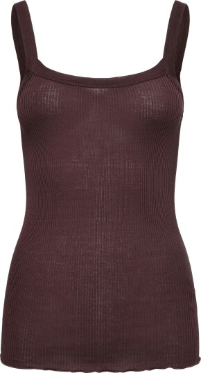 Rosemunde Rwbeatrice Sl Strap Top FUDGE M