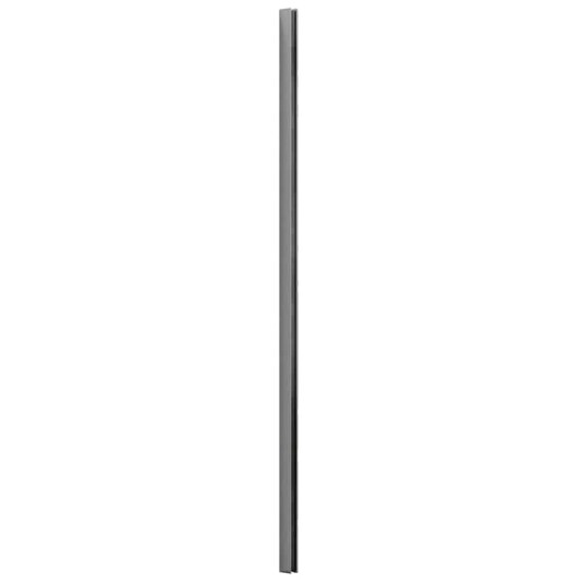 Dansani Match utvidelsesprofil, modell A, B & E, rørgjennomføring, krom chrome 200x3.3x6 cm