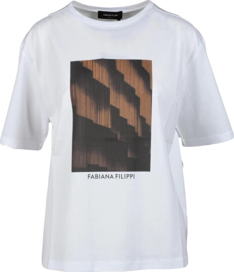Fabiana Filippi Dame Topper Hvit XL,
