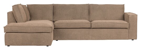 Woood Freddie Sofa m. venstrevendt Sjeselong - Liver Woood Freddie Sofa m. venstrevendt Sjeselong - Liver