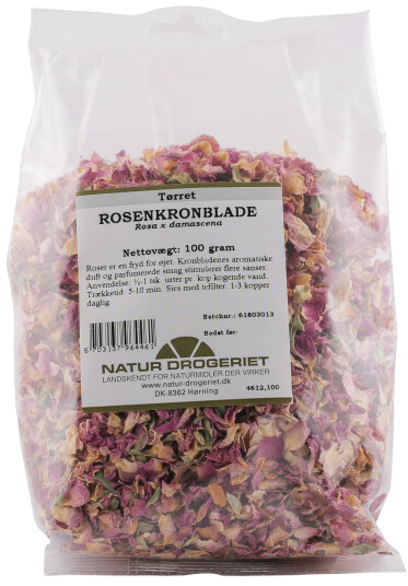 Natur Drogeriet Natur-Drogeriet Rosenkronblader 100g Natur Drogeriet Natur-Drogeriet Rosenkronblader 100g
