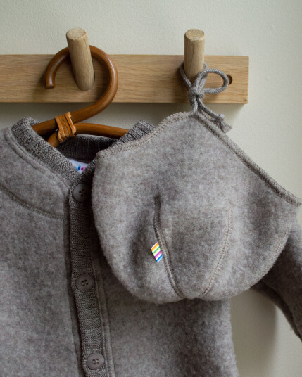 Joha Babylue I Tykk Ullfleece - 100% Merino - Sesam Mel.