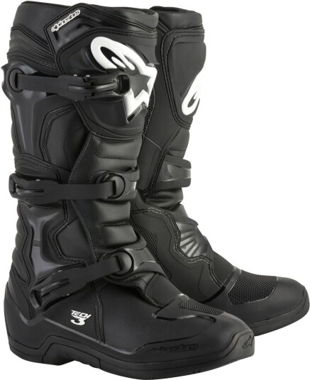 Alpinestars Tech 3 Motocross støvler Svart Alpinestars Tech 3 Motocross støvler Svart