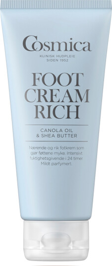 Cosmica Foot Cream Rich m/parfyme, 100 ml Cosmica Foot Cream Rich m/parfyme, 100 ml