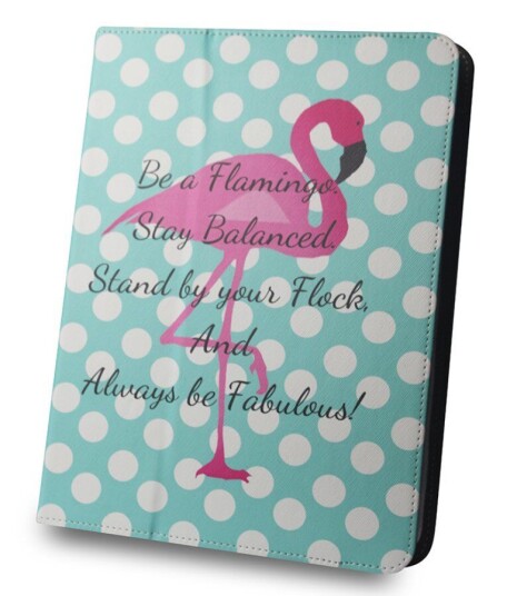 TelForceOne Universal TelForceOne Nettbrett Deksel 9-10" - Flamingo