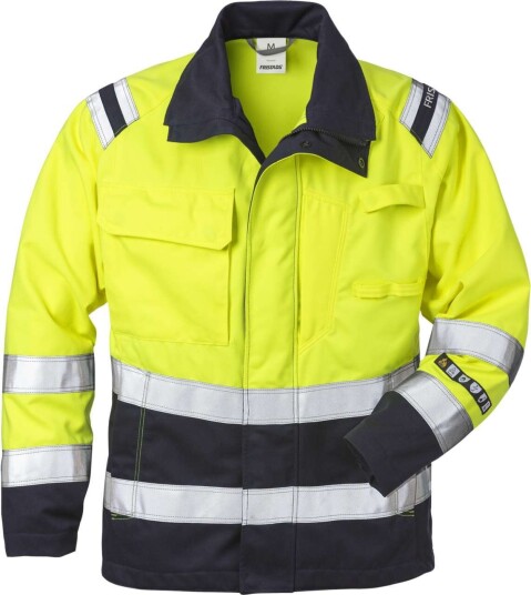 Fristads Jacka Flamestat 4275 Aths Klass 3, Dam Varsel Gul/marinblå 3xl Fristads Jacka Flamestat 4275 Aths Klass 3, Dam Varsel Gul/marinblå 3xl