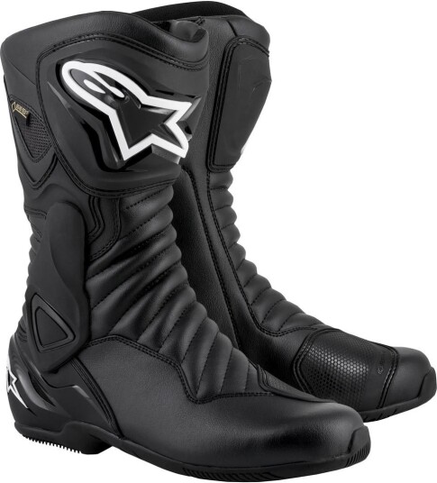 Alpinestars SMX-6 V2 Gore-Tex Motorsykkel støvler Svart