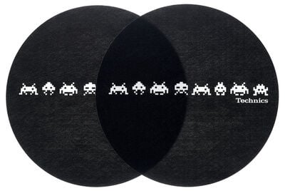Technics Slipmat Space Invaders