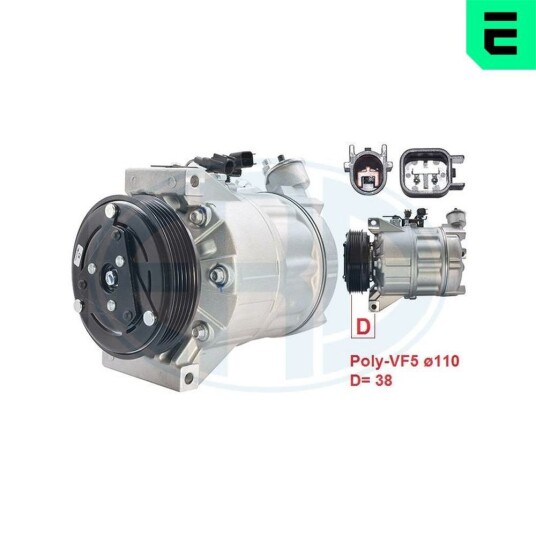 AC kompressor ERA 670090 AC kompressor ERA 670090