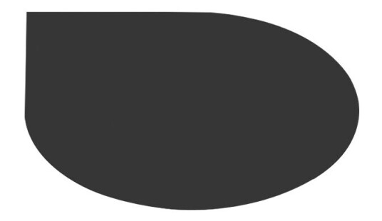 Peisbutikkenas Gulvplate i emaljert stål dråpe for hjørne 114cm x 94cm 28882585 Peisbutikkenas Gulvplate i emaljert stål dråpe for hjørne 114cm x 94cm 28882585