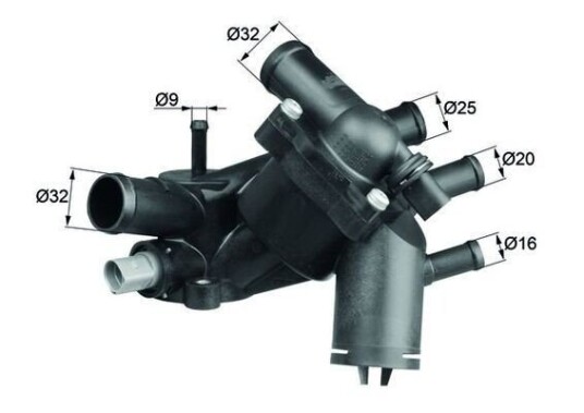 Termostat MAHLE ORIGINAL TM 5 109
