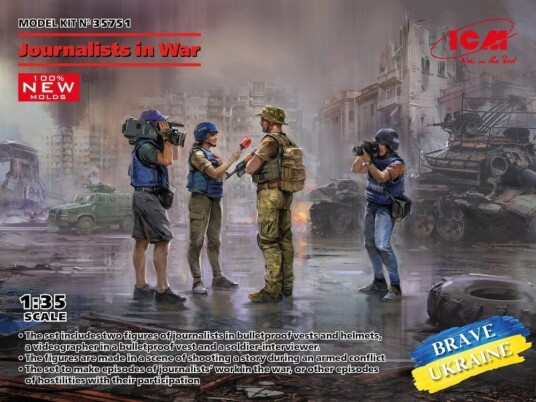 ICM 1/35 Journalists in War