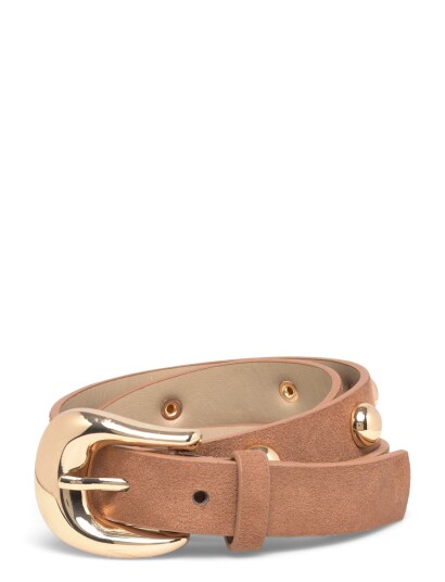 Pieces Pcgessica Stud Jeans Belt Brown 80 Pieces Pcgessica Stud Jeans Belt Brown 80