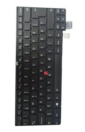Lenovo Darfon - Brbart tastatur - til utskifting - Finsk - Svart