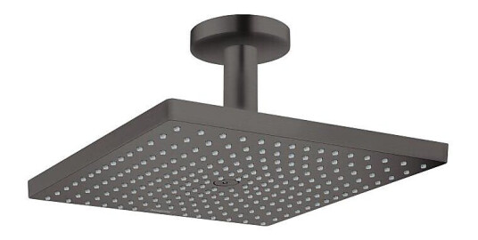 Hansgrohe Raindance E 300 Air 1jet 300x300 mm, Børstet Sort Krom