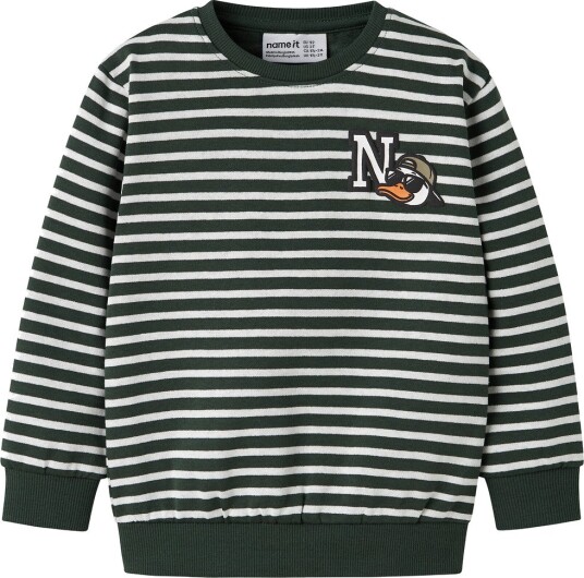Name It Collegegenser NmmOzias Sycamore Name It 4 år (104) Collegegenser Grønn Hvit