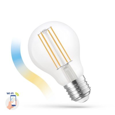 5W Smart Home LED pære - Tuya/Smart Life, virker med Google Home, Alexa og smartphones, A60, E27 - Dimbar : Via Smart Home, Kulør : Fra varm til kald 5W Smart Home LED pære - Tuya/Smart Life, virker med Google Home, Alexa og smartphones, A60, E27 - Dimbar : Via Smart Home, Kulør : Fra varm til kald