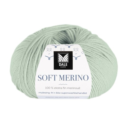 Dale Garn Dale Soft Merino 3031 Mintgrønn