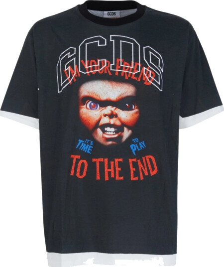 Gcds Dame Topper Svart XL, Gcds Dame Topper Svart XL,