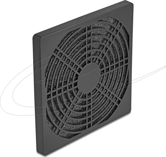 Delock Fan Grill with Dust Filter 120x120mm Svart 67313 Delock Fan Grill with Dust Filter 120x120mm Svart 67313