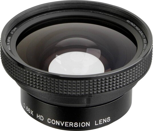 Raynox HD-6600 Vidvinkelobjektiv - 55mm 0.66x Forvrengningsfri Raynox HD-6600 Vidvinkelobjektiv - 55mm 0.66x Forvrengningsfri