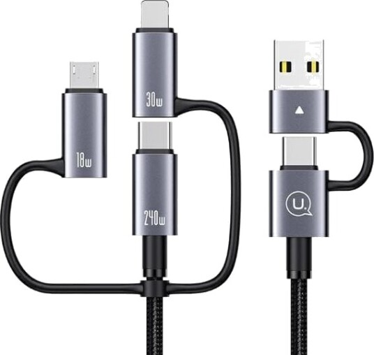 Usb-Kabel Usams Usb-C Usb-C 1,2 M Grå