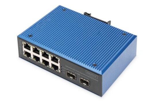 Digitus Dn-651147, Uhåndtert, Fast Ethernet (10/100), Full Tosidig, Strøm Over Ethernet (Poe)