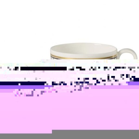 Villeroy & Boch MetroChic tekopp 230 ml hvit / svart / gull