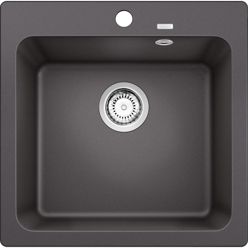 BLANCO NAYA 5 UX kjøkkenvask 51,5 x 51 cm Silgranit® steingrå