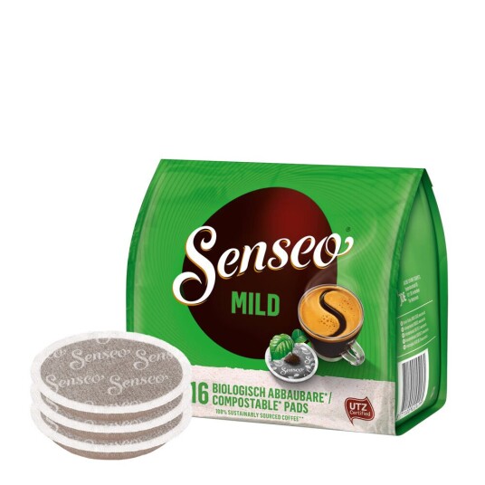 Senseo Mild (medium kopp) til Senseo. 16 puter