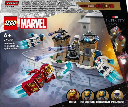 LEGO Super Heroes Iron Man og Iron Legion mot Hydra-soldat 76288