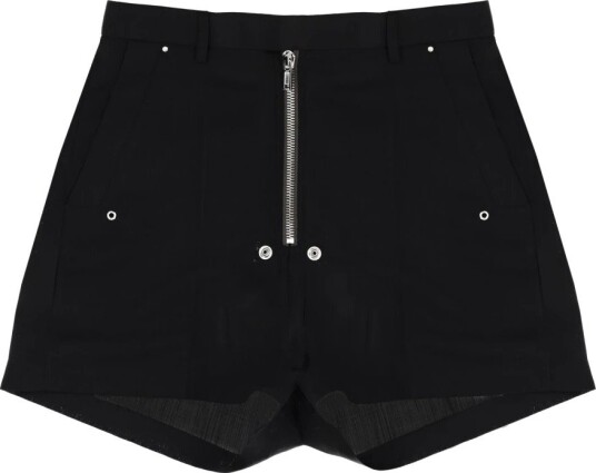Rick Owens Dame Shorts Svart M, Rick Owens Dame Shorts Svart M,