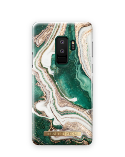 iDeal of Sweden Fashion Case Galaxy S9 Plus Golden Jade Marble