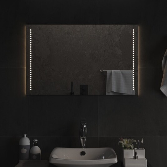 Baderomsspeil med LED 50x80 cm