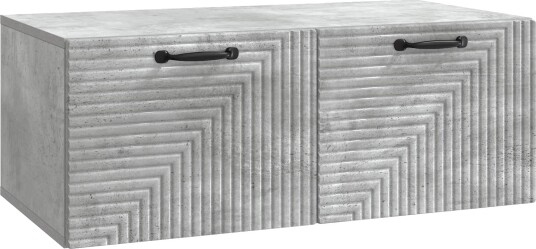Vegghengt TV skap Betonggrå 78,5 x 41 x 30 cm Konstruert tre Vegghengt TV skap Betonggrå 78,5 x 41 x 30 cm Konstruert tre