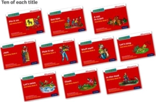 Read Write Inc. Phonics: Red Ditty books Pack of 100