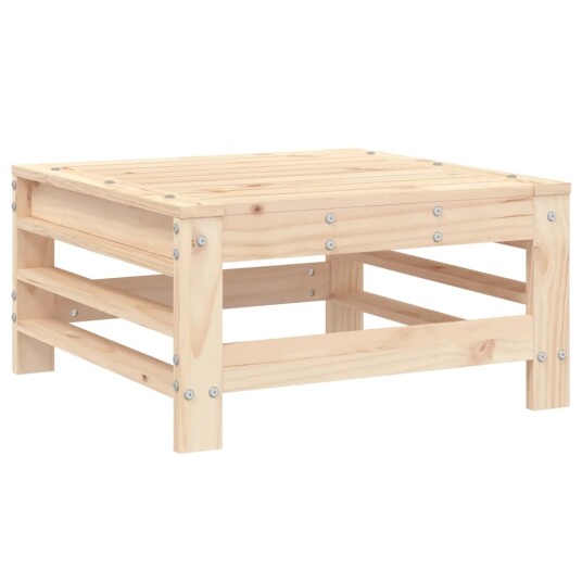 vidaXL Hagesofagruppe 10 deler heltre furu