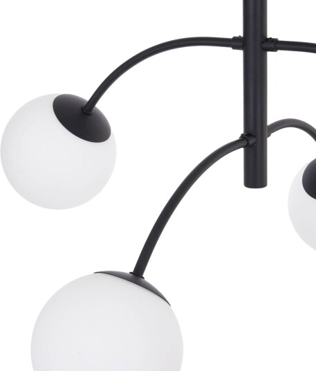 Euluna taklampe Karda svart 4 lys