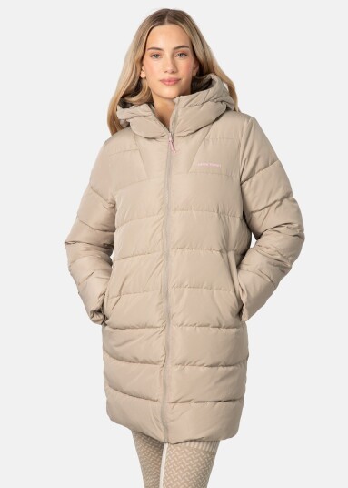 Kari Traa LINN PARKA MOCHA L Vårjakker Kari Traa LINN PARKA MOCHA L Vårjakker
