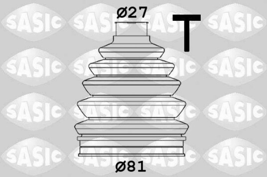 Sasic Mansjett drivaksel SASIC 1906172