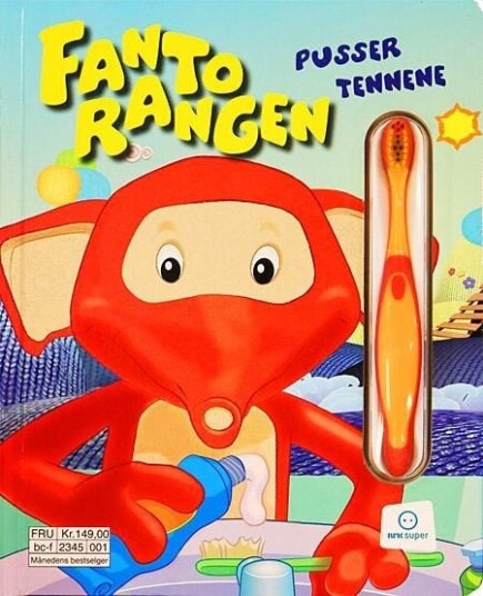 Fantorangen Pusser Tennene Av Ulrik Eriksen