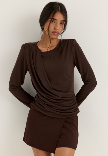 Bubbleroom Drapy Top