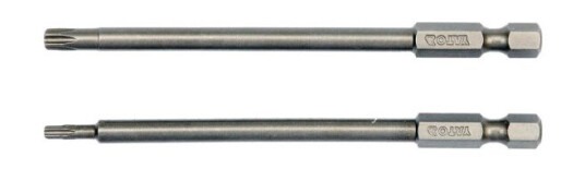 Yato Yt-0490, 2 Stykker, Torx, T10, T25, Stål, 100 Mm, 25,4 / 4 Mm (1 / 4")