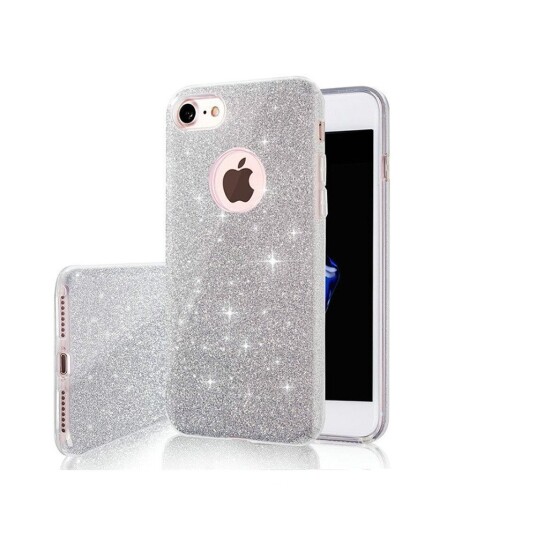 TFO Glitter 3 i 1 Deksel til iPhone 16e Sølv