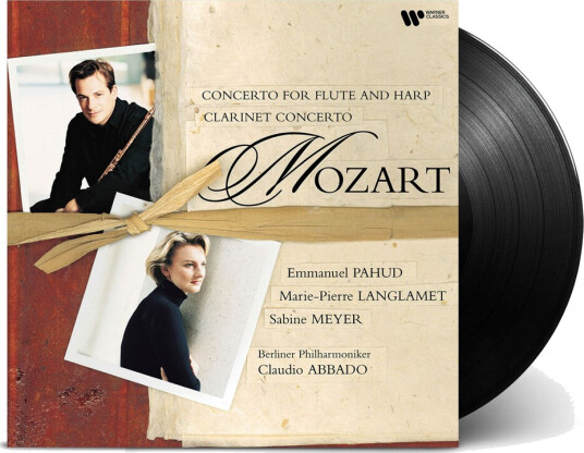 Mozart: Con For Fl & Harp Clarinet Con