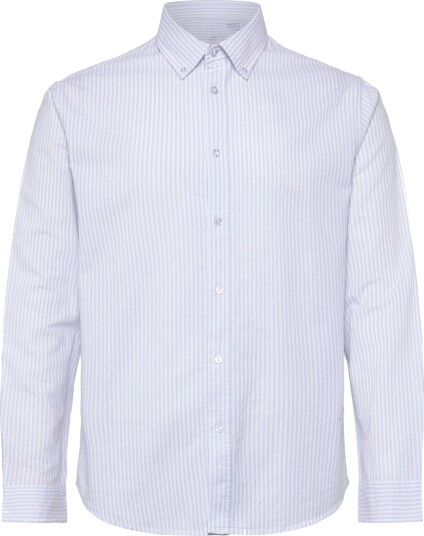 Enkel Studio Oxford Ls Shirt Esalfred   Blue   S