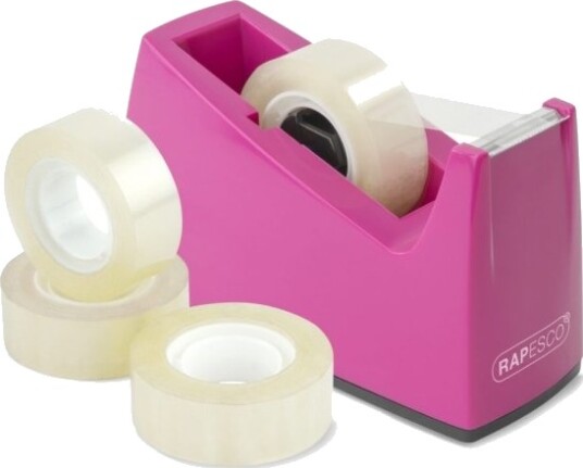 Rapesco Rapesco 1621 1,9 Cm 33 M Rosa 1 Stykker Rapesco Rapesco 1621 1,9 Cm 33 M Rosa 1 Stykker
