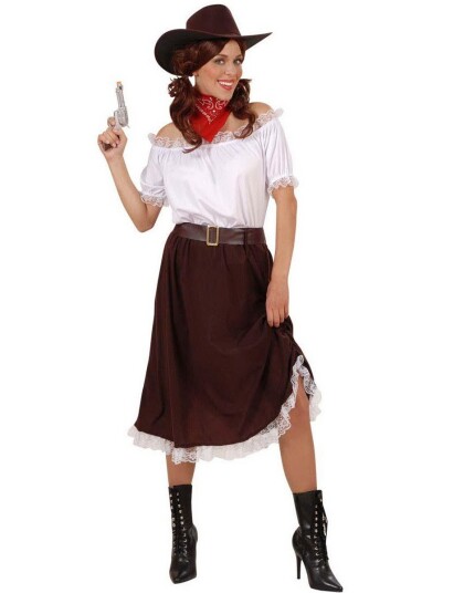 Widmann Cowgirl Cutie Kostyme Strl M