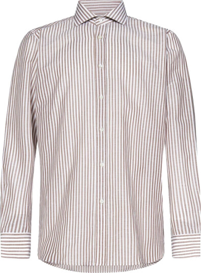 Franzese Collection Herre Skjorter Beige 4XL,