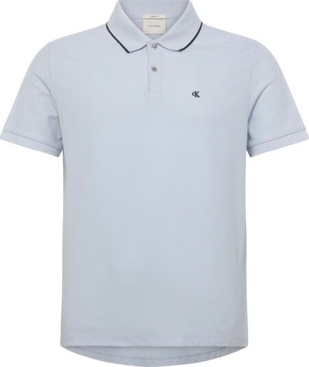 Calvin Klein Ss Refined Pique Tipped Classic Blue XXL Calvin Klein Ss Refined Pique Tipped Classic Blue XXL